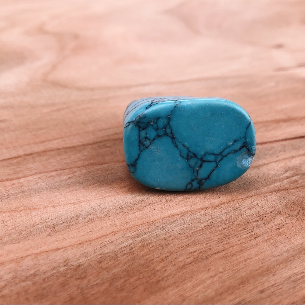 Turquoise stone ring